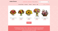 Desktop Screenshot of moultrieflowers.com